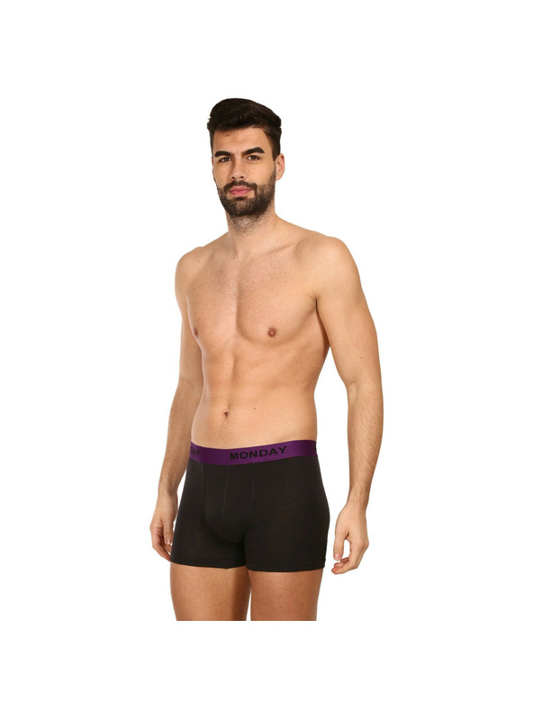 Nedeto 7er-Set - Herren-Boxershorts Nedeto schwarz