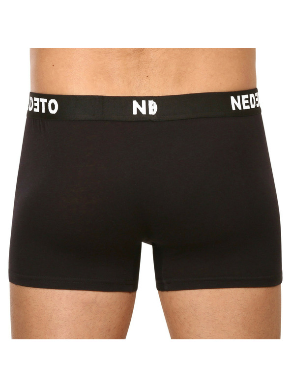 Nedeto 3er-Set - Herren Boxershorts Nedeto schwarz