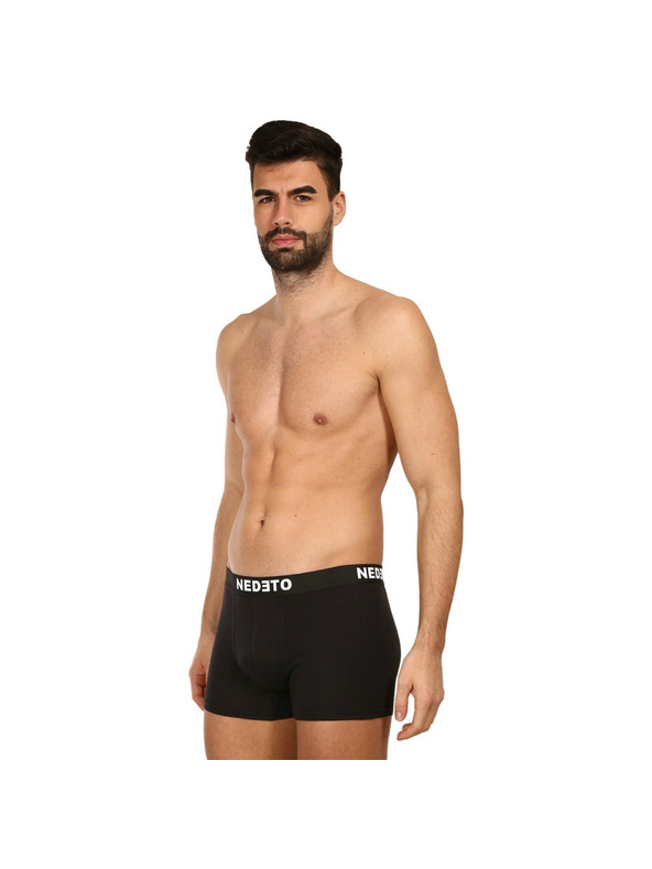 Nedeto 5er-Set - Herren Boxershorts Nedeto schwarz