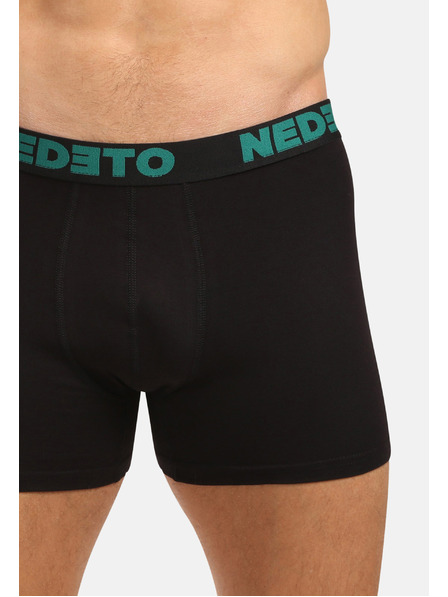 Nedeto 3er-Set - Herren Boxershorts Nedeto schwarz