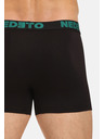 Nedeto 3er-Set - Herren Boxershorts Nedeto schwarz