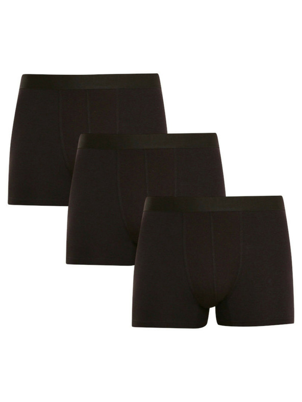 Nedeto 3er-Set - Herren Boxershorts Nedeto schwarz
