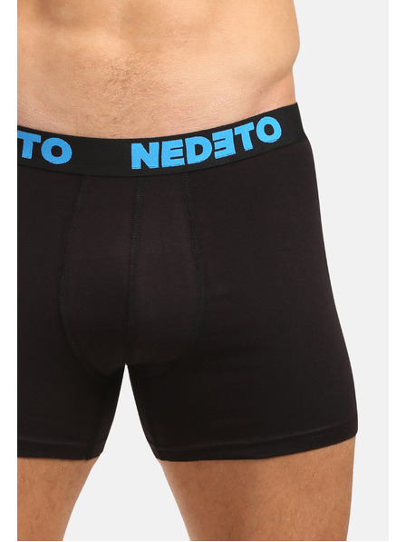 Nedeto 5er-Set - Herren Boxershorts Nedeto schwarz