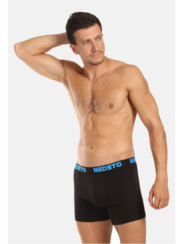 Nedeto 5er-Set - Herren Boxershorts Nedeto schwarz