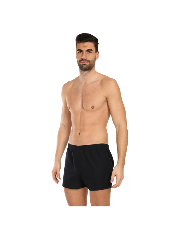 Nedeto 3er-Set - Herren-Boxershorts Nedeto dunkelblau