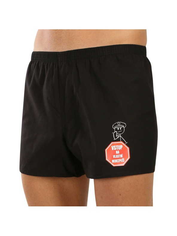 Nedeto Herren-Boxershorts Nedeto Betreten auf eigene Gefahr