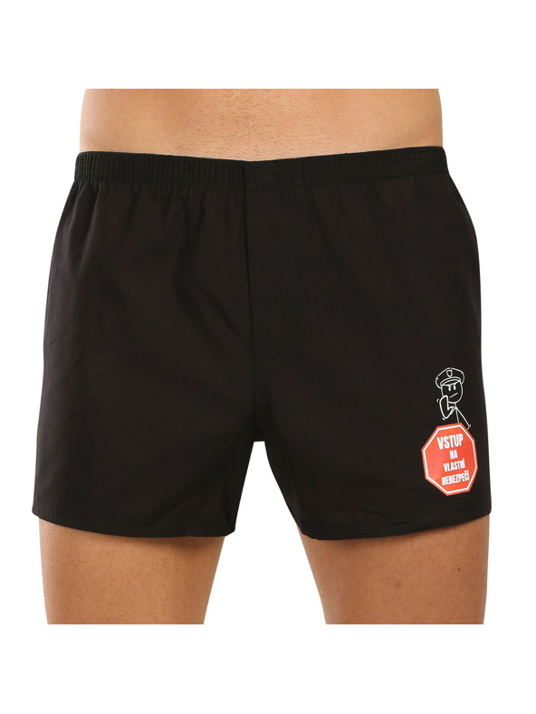 Nedeto Herren-Boxershorts Nedeto Betreten auf eigene Gefahr