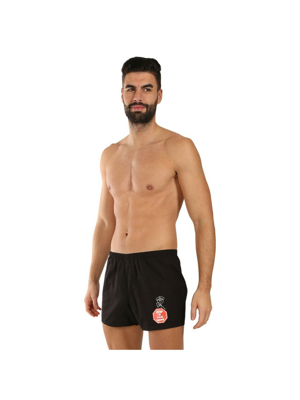Nedeto Herren-Boxershorts Nedeto Betreten auf eigene Gefahr