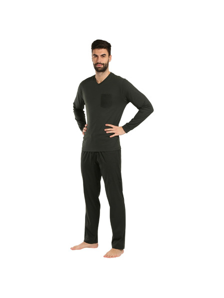 Nedeto Herren-Pyjama Nedeto grün