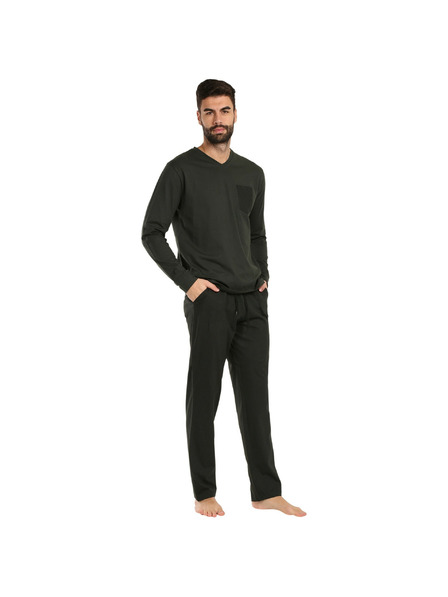 Nedeto Herren-Pyjama Nedeto grün