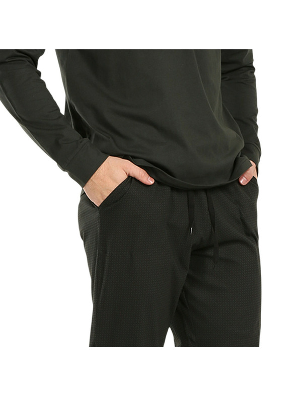 Nedeto Herren-Pyjama Nedeto grün