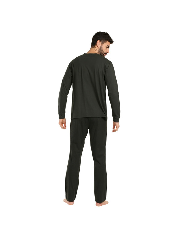 Nedeto Herren-Pyjama Nedeto grün