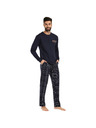 Nedeto Herren-Pyjama Nedeto mehrfarbig