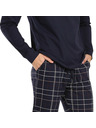 Nedeto Herren-Pyjama Nedeto mehrfarbig
