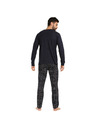 Nedeto Herren-Pyjama Nedeto mehrfarbig
