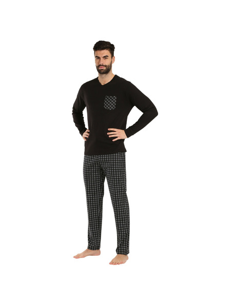 Nedeto Herren-Pyjama Nedeto mehrfarbig