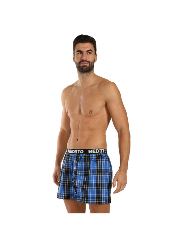 Nedeto 2er-Set - Herren-Boxershorts Nedeto mehrfarbig