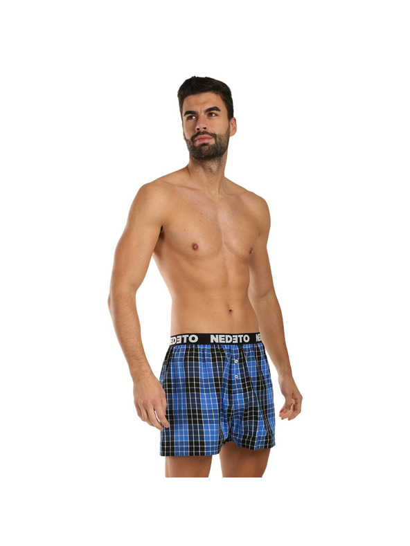 Nedeto 2er-Set - Herren-Boxershorts Nedeto mehrfarbig