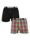 Nedeto 2er-Set - Herren-Boxershorts Nedeto mehrfarbig