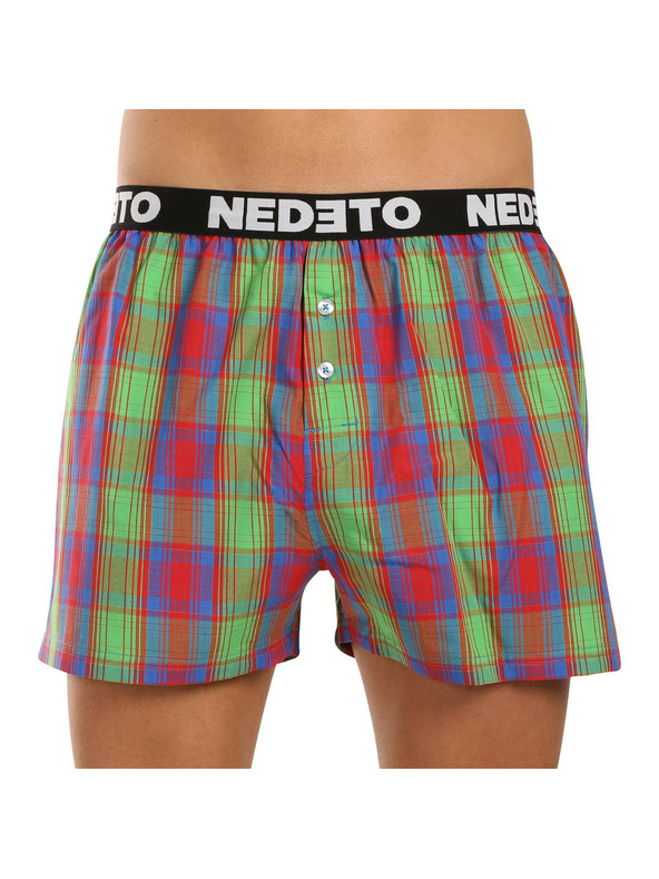 Nedeto 2er-Set - Herren-Boxershorts Nedeto mehrfarbig
