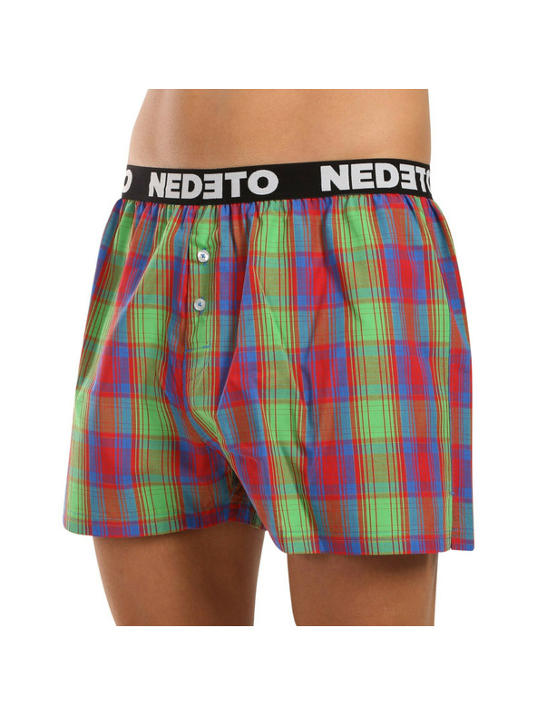Nedeto 2er-Set - Herren-Boxershorts Nedeto mehrfarbig