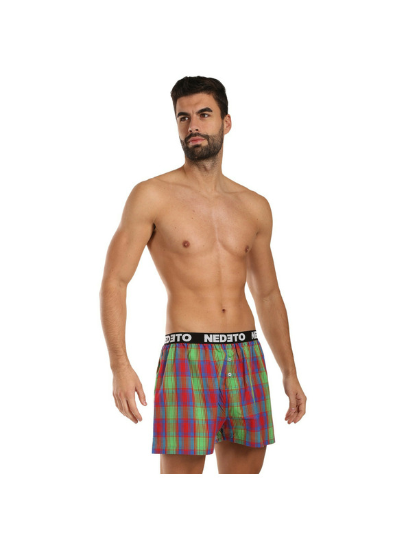 Nedeto 2er-Set - Herren-Boxershorts Nedeto mehrfarbig