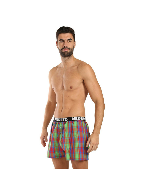 Nedeto 2er-Set - Herren-Boxershorts Nedeto mehrfarbig