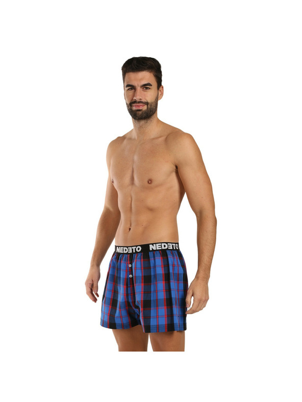 Nedeto 2er-Set - Herren-Boxershorts Nedeto mehrfarbig