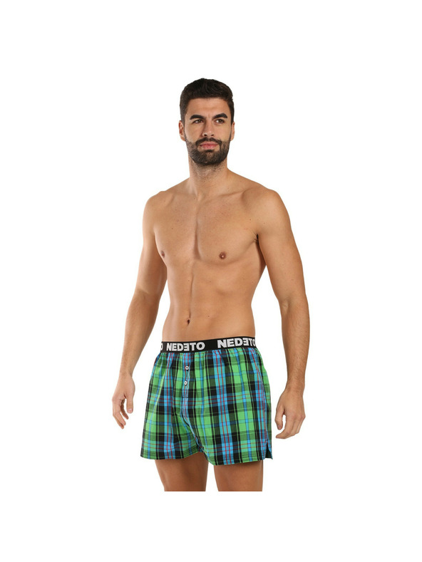 Nedeto 2er-Set - Herren-Boxershorts Nedeto mehrfarbig