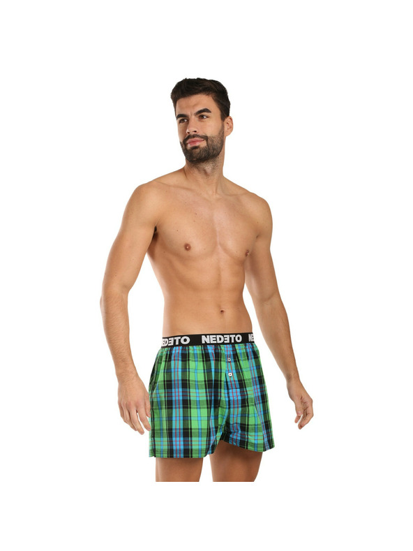 Nedeto 2er-Set - Herren-Boxershorts Nedeto mehrfarbig