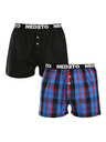 Nedeto 2er-Set - Herren-Boxershorts Nedeto mehrfarbig