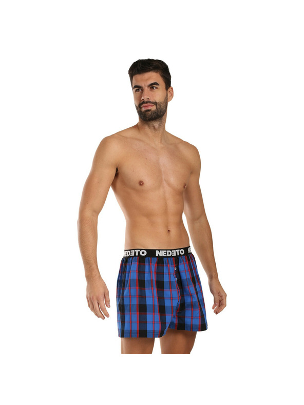 Nedeto 2er-Set - Herren-Boxershorts Nedeto mehrfarbig