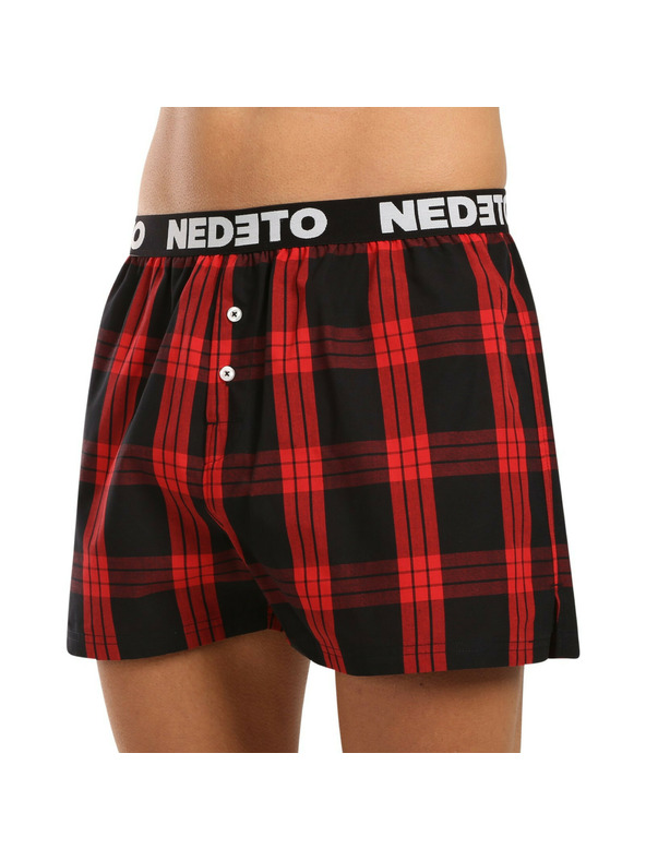 Nedeto 2er-Set - Herren-Boxershorts Nedeto mehrfarbig