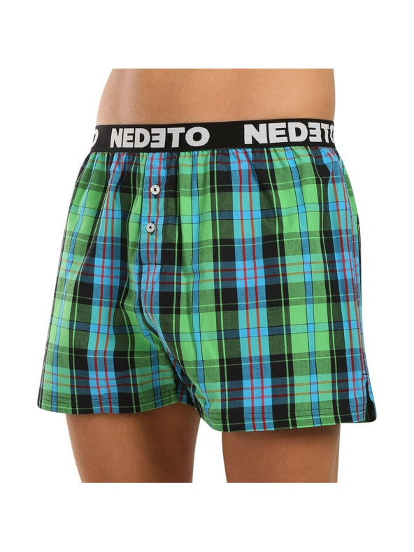 Nedeto 2er-Set - Herren-Boxershorts Nedeto mehrfarbig