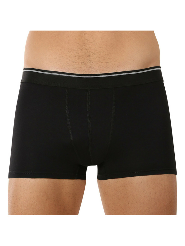 Nedeto 2er-Set - Herren-Boxershorts Nedeto Basic schwarz