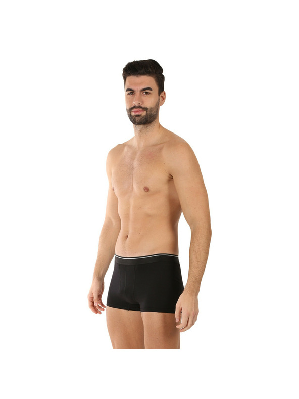 Nedeto 2er-Set - Herren-Boxershorts Nedeto Basic schwarz