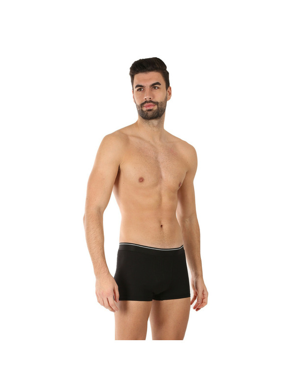 Nedeto 2er-Set - Herren-Boxershorts Nedeto Basic schwarz
