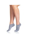 Bellinda Kurze Damen-Bambus-Socken - grau