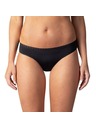 Bellinda Damen Slip mit Spitze - schwarz