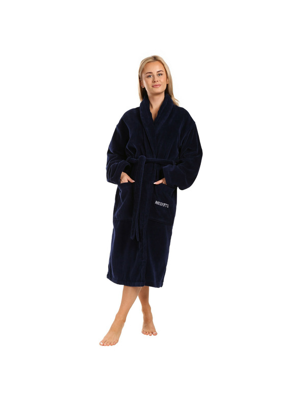 Nedeto Bademantel Nedeto blau