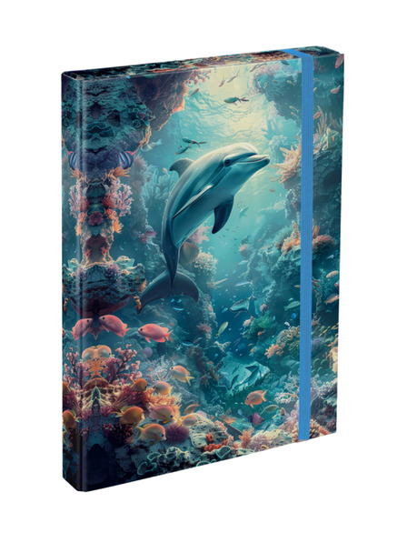 BAAGL  BAAGL Schulheftmappe A4 Delfin