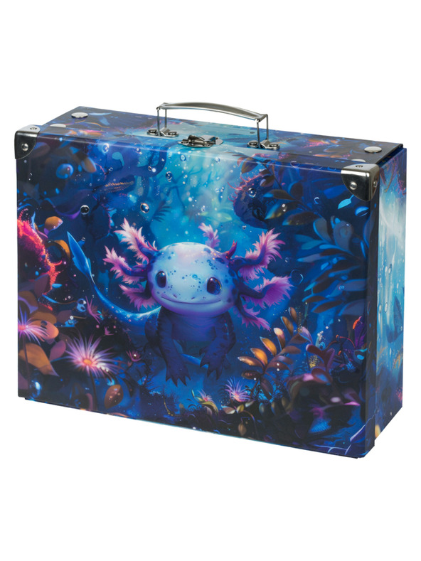 BAAGL  BAAGL Faltbare Schulmappe Axolotl mit Beschlag