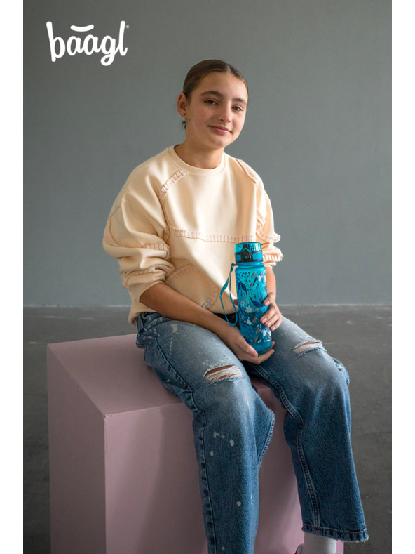 BAAGL  BAAGL Tritan-Trinkflasche Schwalben, 500 ml