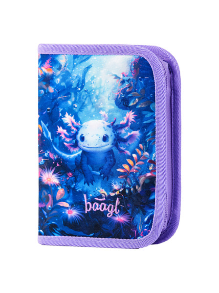 BAAGL  BAAGL Einschichtiges Schuletui Axolotl