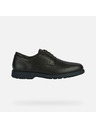 Geox Dunkelbraune Herren-Businessschuhe Geox Spherica EC11 Wide
