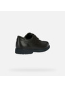Geox Dunkelbraune Herren-Businessschuhe Geox Spherica EC11 Wide