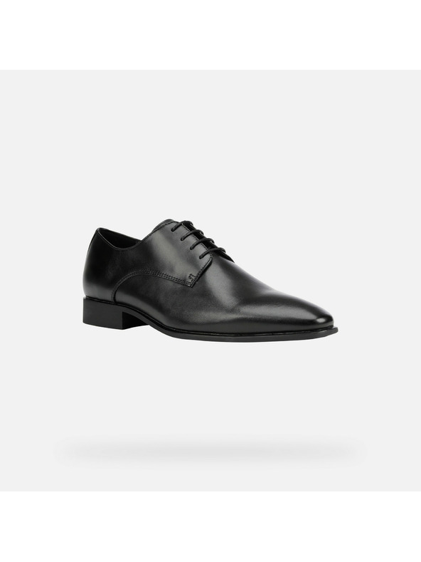 Geox Schwarze Herren-Businessschuhe Geox High Life