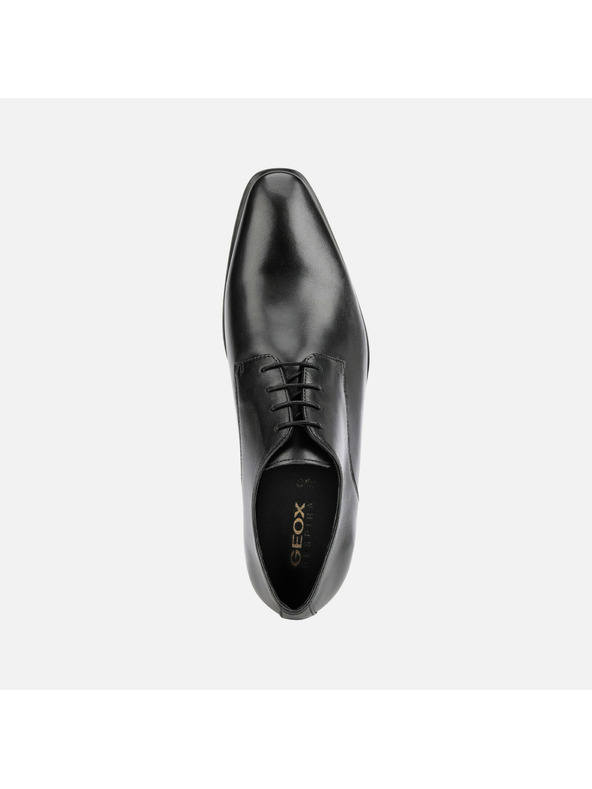 Geox Schwarze Herren-Businessschuhe Geox High Life