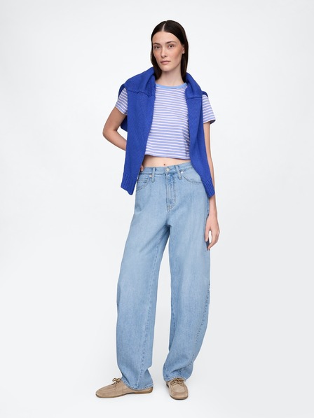 GAP Damen High-Rise Barrel Jeans UltraSoft GAP