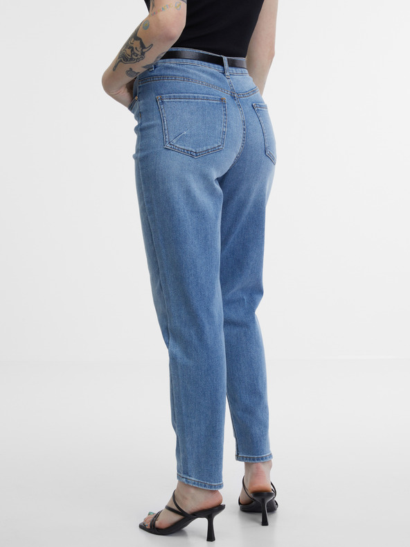 Orsay Hellblaue Mom Jeans für Damen ORSAY